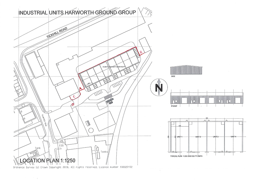 24,000sqft at Plumtree Road, Harworth